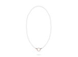Perlenkette Tamaris "Pearl Charms", RoséGoldfarben, Weiß, Halsketten, Damen, Edelstahl Perlen, L: 45 B: 4,4Mm, Edelstahl, Perlen, Perlenkette, Mit Glasperle, B:4,4Mm