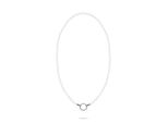 Perlenkette Tamaris "Pearl Charms", Edelstahlfarben, Weiß, Halsketten, Damen, Edelstahl Perlen, L: 45 B: 4,36Mm, Edelstahl, Perlen, Perlenkette, Mit Glasperle, B:4,36Mm