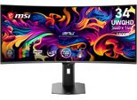 MSI Curved-Gaming-Oled-Monitor "Mpg 341CQR QD-OLED X36", Energieeffizienz: F (A-G), Schwarz, B:81,28Cm H:37,19Cm T:11,85Cm, Monitore