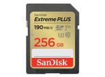 SanDisk Extreme PLUS Speicherkarte 256 GB