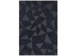Wollteppich Hoch-Tief Anthrazit 200 X 290 Cm - Deben Kadima Design