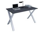 Vcm Schreibtisch, 160 X 80 Cm, Computertisch Mit Metallgestell, BüRotisch FüR Homeoffice Und Arbeitszimmer - Lona X