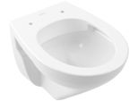 Villeroy & Boch O.Novo TiefspüL-Wc Compact SpüLrandlos, Mit Directflush, Weiß Alpin 7667R001
