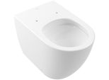 Villeroy & Boch Subway 3.0 TiefspüL-Wc SpüLrandlos, Bodenstehend, Mit Twistflush, Weiß Alpin 4671T001