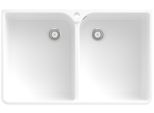 Villeroy & Boch SpüLstein 80 X SpüLstein Doppelbecken, 638001R1 638001R1