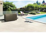Gartenbox Biohort "Freizeitbox Gr. 130, Verschiedene Farben", Braun (Bronze, Metallic), B:134Cm H:71Cm T:62Cm, Stahl, Aufbewahrungsboxen, Gartenbox, 134X62X71 Cm, FormschöNe & Langlebige Box