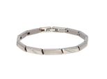 Armband Titania "Titanarmband", Grau (Titanfarben), ArmbäNder, Damen, Titan, Armband, Mit Zirkonia