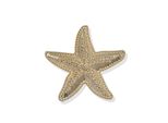 Brosche "Schmuck Geschenk Messing Ansteckschmuck Seestern", Gelbgoldfarben, Aniston Jewelry & Watches, Broschen, Damen, Messing, Brosche