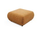 Polsterhocker Delta Modern Sitzhocker, FußHocker Braun
