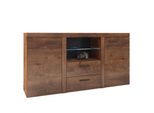 Sideboard Ritmo 156X40X82 Cm Mit 2 Schubladen Und 2 TüRen Braun