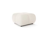 Polsterhocker Duca Modern Sitzhocker, FußHocker Creme