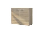 Sideboard Ritmo 97X40X82 Cm Mit 2 TüRen Sonoma Eiche