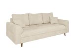 3-SITZER-SOFA Sigurd Beige Chenille