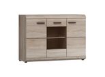 Kommode Legame 120/87/42 Cm Mit 3 TüRen Sonoma Eiche