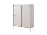 Highboard Sensato 104/123/40 Cm Mit 3 TüRen Beige