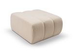 Polsterhocker Gioia Modern Sitzhocker, FußHocker Creme