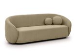 3-SITZER-SOFA Roundi Beige Bouclé