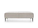 Masseno Sitzhocker Duna, Modern Polsterhocker, FußHocker Creme
