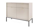 Sideboard Stellare 104/83/39Cm Mit 2 Schubladen 2 TüRen Kaschmir