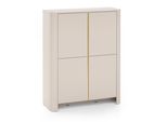 Highboard Avorio 103/132/39Cm 4 TüRen Kaschmir