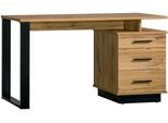 Schreibtisch Kima 135X56X74,9 Cm BüRotisch Computertisch, Eiche Wotan
