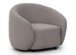 Sessel Roundi Grau Bouclé