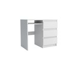 Schreibtisch Valerio 90X50X76 Cm BüRotisch Computertisch, Weiß