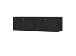 Lowboard Torino 120,6X40,8X35 Cm Mit 2 TüRen Graphitfarben