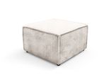 Polsterhocker Tesso Modern Sitzhocker, FußHocker Creme