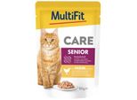 Multifit Care PâTéE Pour Chat Senior Au Poulet 96X85 G