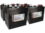 24V 225Ah Akku-Satz für Golfcar & Golf Cart | 4x Q-Batteries 6DC-225