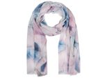 Schal styleBREAKER "Schal Mit Marmor Muster", Damen, Rosa (Rose), Obermaterial: 100% Viskose Cv., Modisch, ModetüCher Schal