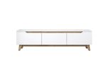 TV-MÖBEL Mit 3 TüRen Weiß - L180 Cm
