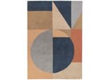 Wollteppich Geometrisch Pastell-Bunt 200 X 290 Cm - Deben Kadima