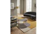 Wollteppich Hoch-Tief Ocker 160 X 230 Cm - Aire Kadima Design
