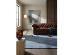 Wollteppich Kariert Blau 160 X 230 Cm - Deben Kadima Design
