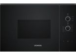Siemens iQ300 BF520LMA1 Mikrowelle Schwarz Solo-Mikrowelle Integriert 20 l 800 W