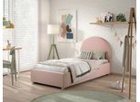 Kinder-/Juniorbett Moon Rosa Ca. 90X200 Cm Bouclé