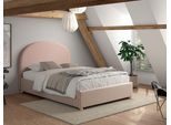 Kinder-/Juniorbett Moon Rosa Ca. 140X200 Cm Bouclé