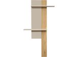 Wandboard MÄUsbacher "Nova", Braun (Kaschmir), B:75Cm H:189Cm T:17Cm, Holzwerkstoff, Regale, Wandboard