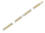 Gliederarmband Adelia´s "Armband – Gliederarmband Aus Edelstahl 21 Cm", Silber, ArmbäNder, Herren, 21Cm, Edelstahl, Gliederarmband, Ideal Als Geschenk – Dezent Und Elegant