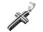 KettenanhäNger Adelia´S "Unisex AnhäNger – Kreuz KreuzanhäNger Aus Edelstahl", Weiß, SchmuckanhäNger, Damen, Edelstahl, KettenanhäNger, Ideal Als Geschenk FüR Besondere AnläSse