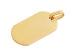 KettenanhäNger Adelia´S "Unisex AnhäNger Aus Edelstahl", Gold, SchmuckanhäNger, Damen, Edelstahl, KettenanhäNger, Ideal Als Geschenk FüR Besondere AnläSse