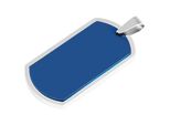 KettenanhäNger Adelia´S "Unisex AnhäNger Aus Edelstahl", Blau, SchmuckanhäNger, Damen, Edelstahl, KettenanhäNger, Ideal Als Geschenk FüR Besondere AnläSse