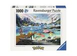Puzzle PokéMon - Vaporeon And Temperate Marine 1000 Teile