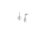 Paar Ohrstecker Fossil "Schmuck Geschenk Edelstahl Jewelry", Weiß (Edelstahlfarben, Kristallweiß, Perlmuttfarben, Kristallweiß), Ohrringe, Damen, Edelstahl Perlen, Edelstahl, Perlen, Mit Glasstein - Mit Perlmutt