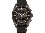 Chronograph Joop, Schwarz, Armbanduhren, Herren, Chronograph, Armbanduhr, Quarzuhr, Herrenuhr, Stoppfunktion, Lederarmband