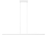 Nova Luce Pendelleuchte "Deos", Weiß, 1, H: 300Cm, 1 Stk., Leuchten, Pendelleuchte