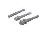 Bgs Bohrmaschinen-Kippadapter-Satz Antrieb AußEnsechskant 6,3 Mm (1/4 Zoll) 3 Teilig ; Bgs Technic (9162)