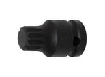 BGS Kraft-Bit-Einsatz 5381-M18, Antrieb Innenvierkant 12,5 Mm (1/2"), Innenvielzahn (FüR Xzn) M18 ; BGS Technic)